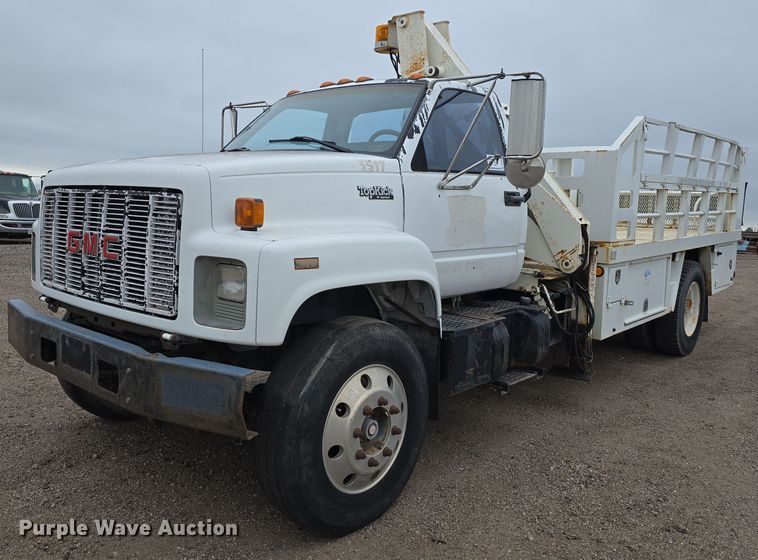 1992 GMC TopKick crane truck - DT6987