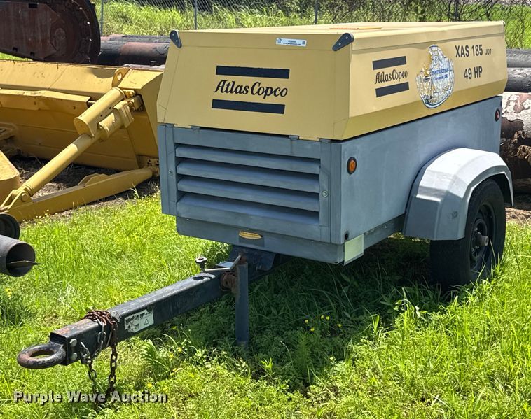 2011 Atlas XAS 185 JD7 air compressor - DU9200