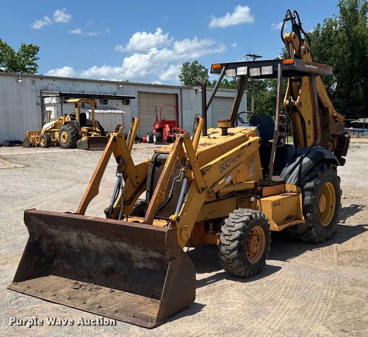 1996 Case 580 Super L backhoe - DU9207