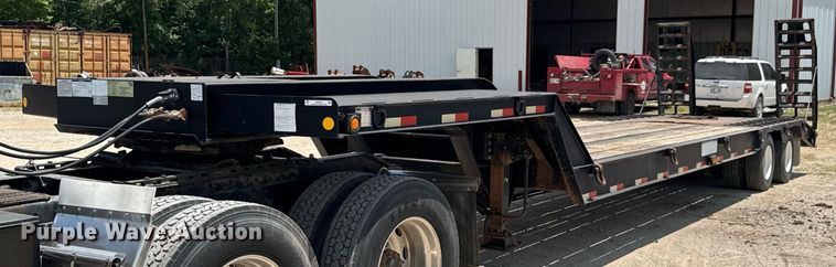 2013 Pitts Trailers drop deck equipment trailer - DU9259