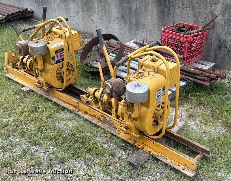 (2) Construction Machinery WED-3 horizontal drills - DU9272