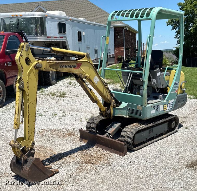 2003 Yanmar B15 mini excavator - DU9939