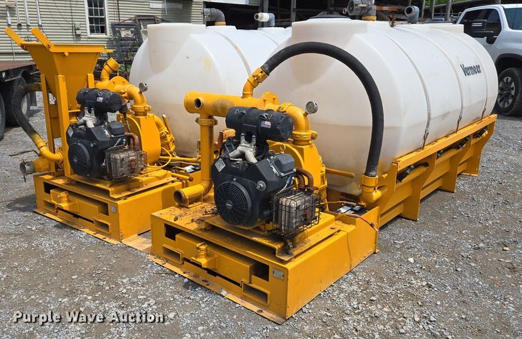 (2) Vermeer ST750 mud mixers - DW7078