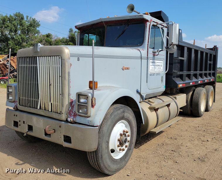 1987 International F9370 dump truck - DX7141