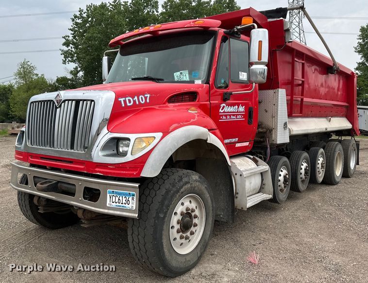 2007 International 7700 dump truck - EB2651