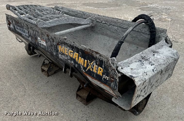 Danuser Mega Mixer S75 skid steer concrete mixer - EC3633