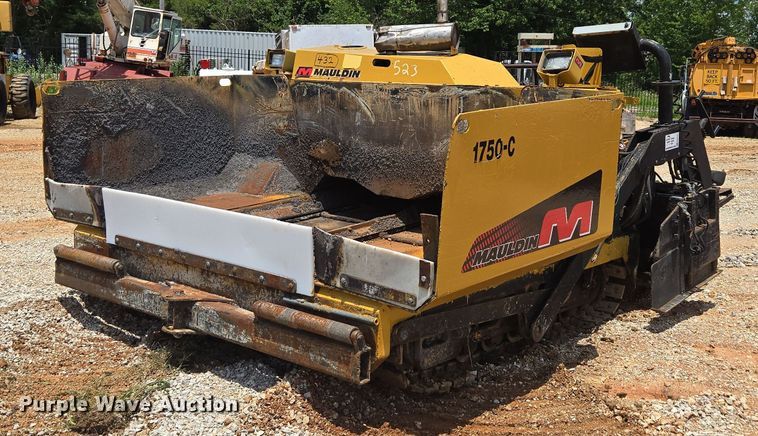 Mauldin Paving Products 1750-C paver - ED2131