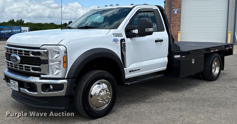 2024 Ford F550 Super Duty XL flatbed truck - ED5663