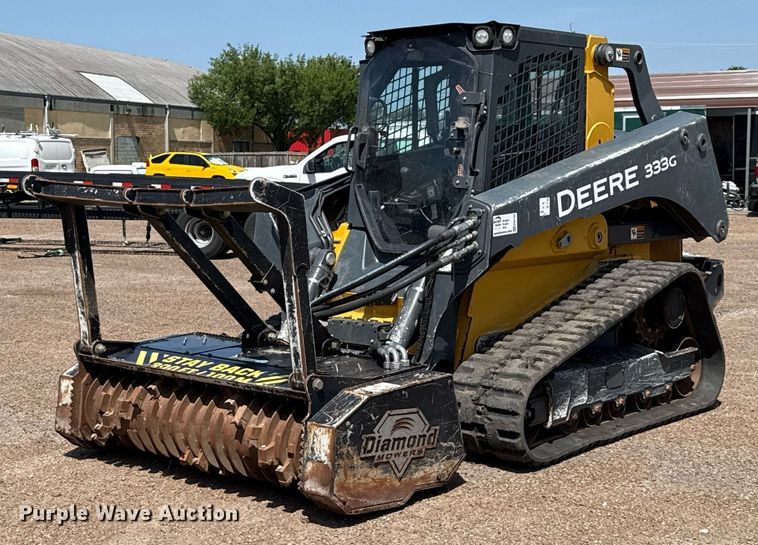 2021 John Deere 333G tracked skid steer loader - ED5762