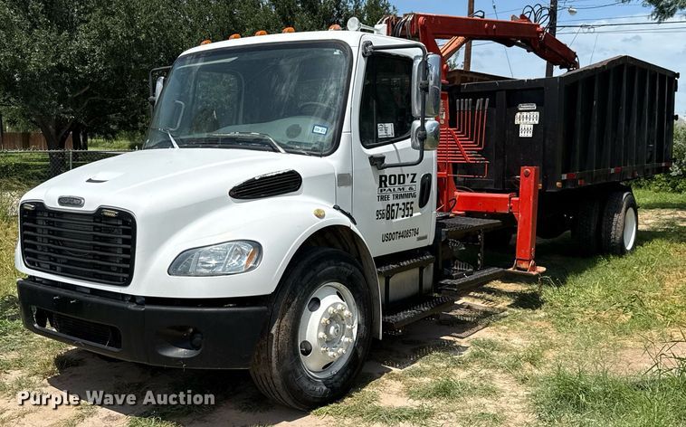 2006 Freightliner Business Class M2 grapple crane truck - ED5765