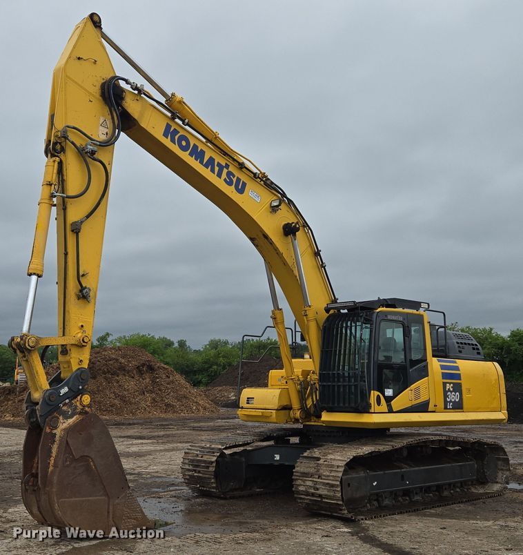 Komatsu PC360LC-11 Hydraulic Excavator For Sale | Purple Wave Auction