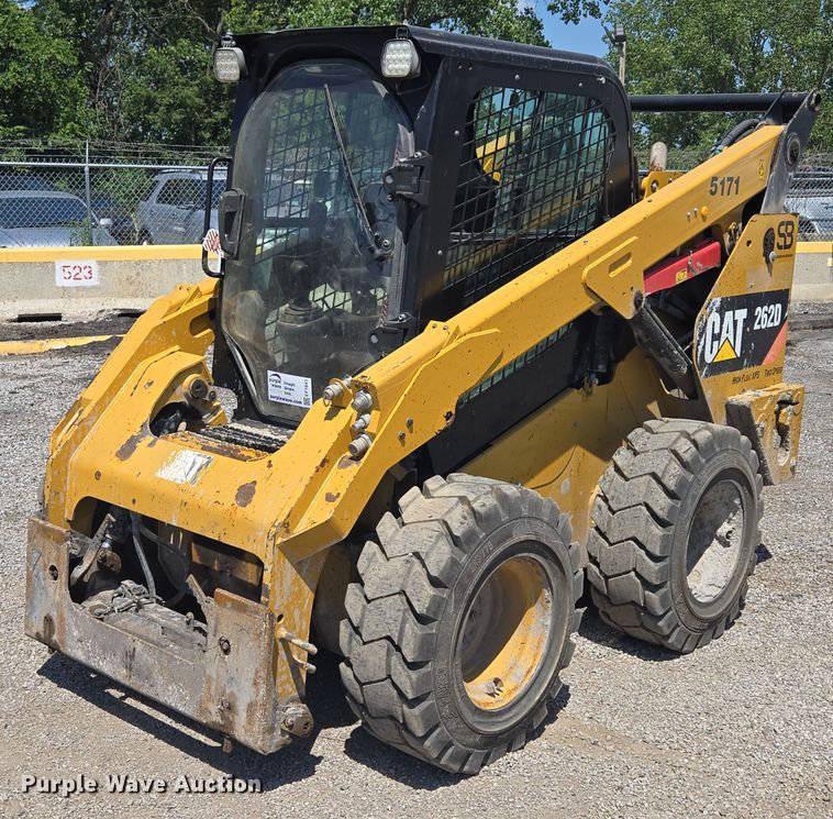 Caterpillar 262D skid steer loader - EF1643