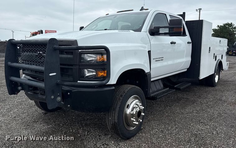 2019 Chevrolet Silverado 4500HD Crew Cab utility / service truck - EG5914