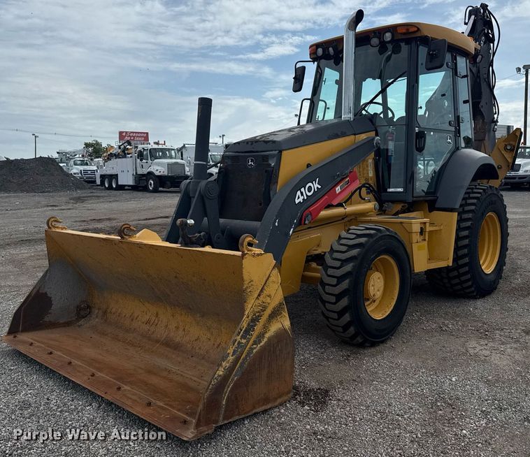 2015 John Deere 410K backhoe - EG5971