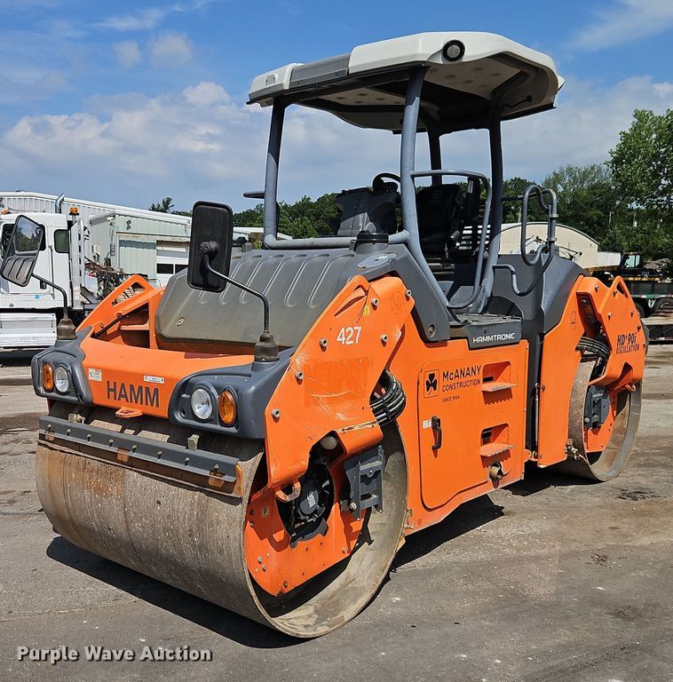 2017 Hamm HD+ 90i VO-S double drum vibratory roller - EJ0133