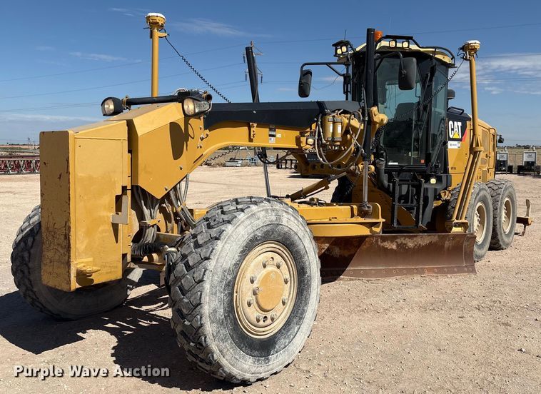 2011 Caterpillar 160M2 VHP Plus motor grader - EL2142