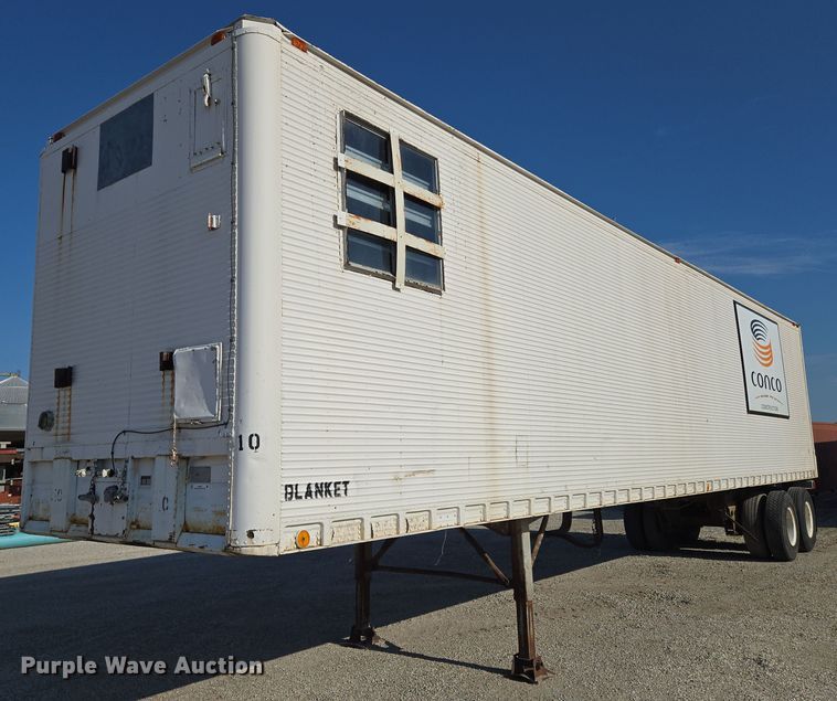 1972 Fruehauf dry van trailer - EN8227