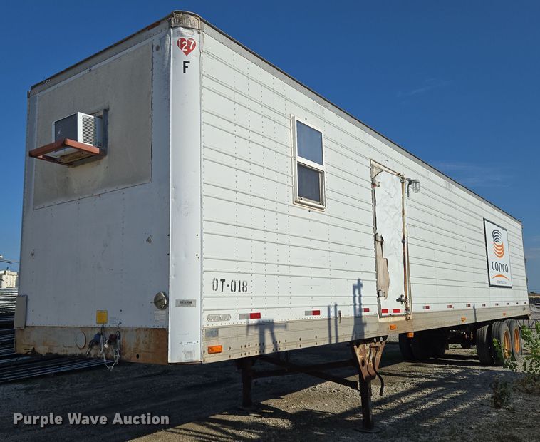 1988 Utility dry van office trailer - EN8228