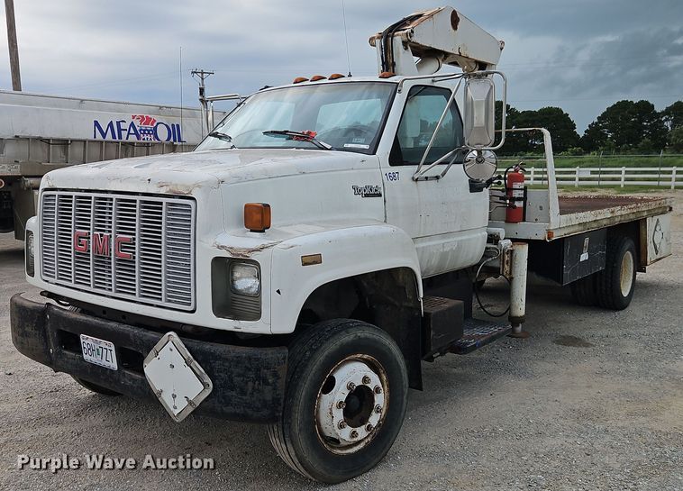 1992 GMC Topkick C5500 crane truck - EO4502