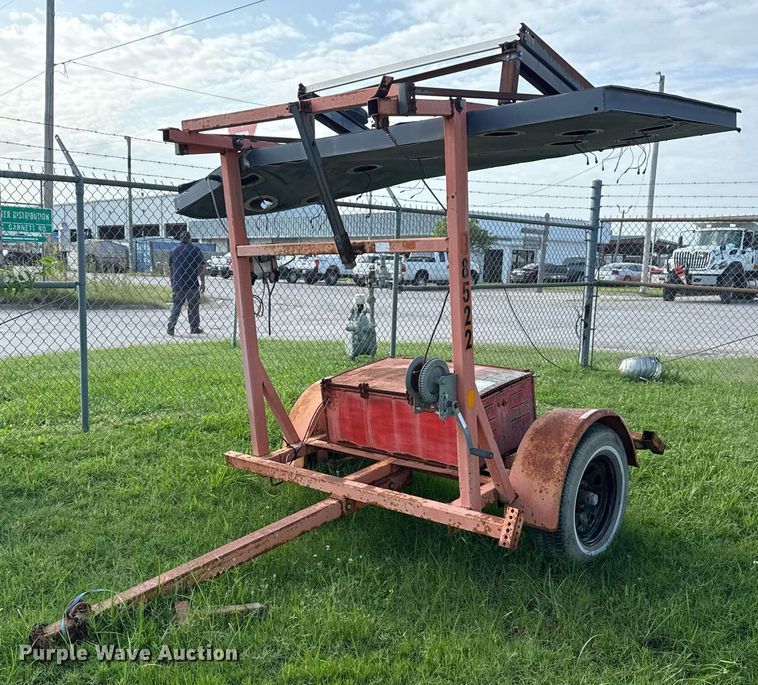 PowerMax PM3-35LX arrow board trailer - DS3796