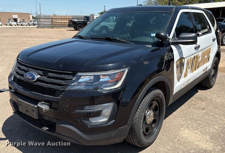 2019 Ford Explorer Police Interceptor SUV - DX8002