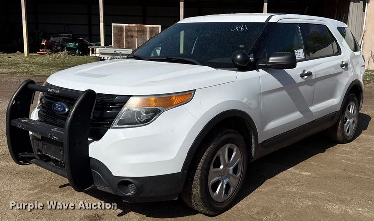 2014 Ford Explorer Police Interceptor SUV - ED4147