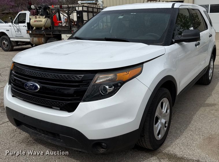 2014 Ford Explorer Police Interceptor SUV - ED4196