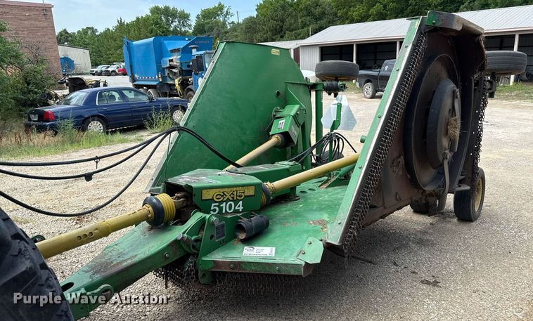 John Deere CX15 batwing rotary mower - ED4312