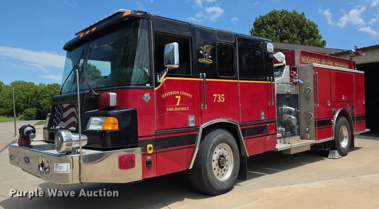 1995 Pierce Quantum pumper fire truck - EF3581