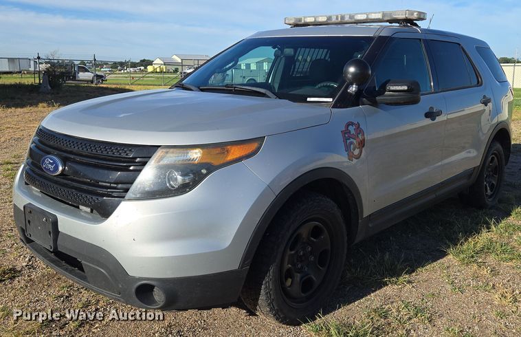 2013 Ford Explorer Police Interceptor SUV - EN8207