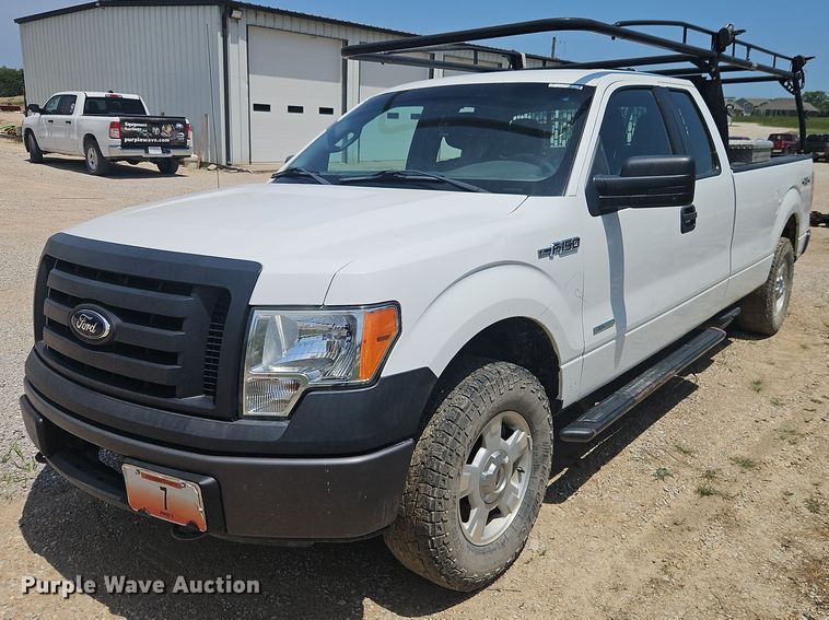 2012 Ford F150 XL SuperCab pickup truck - EO4519