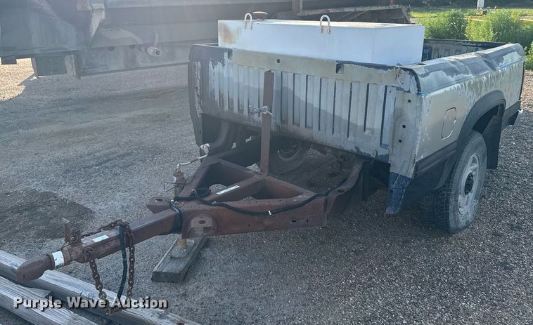 Shop built pickup truck bed trailer - ER2133