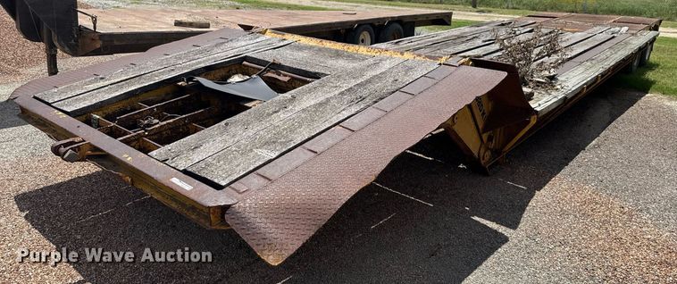 1978 Load King 352LF lowboy equipment trailer - HI9308