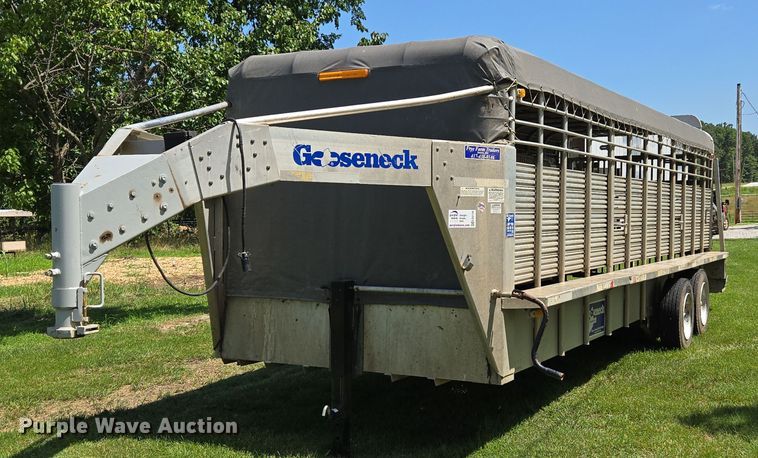 2011 Gooseneck 11-24x6'8"B7B1 livestock trailer - ED2136