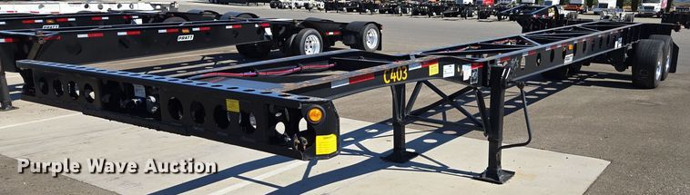 2021 Pratt GN412LA-EC-SS-R002 container trailer - DH8689