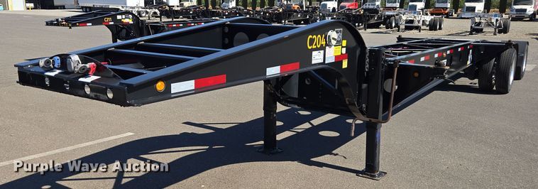 2021 Pratt DC432LS9AL-R018 container trailer - DH8690