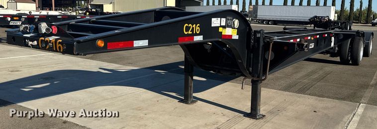 2023 Pratt DC432LS9A-R008 container trailer - DH8701