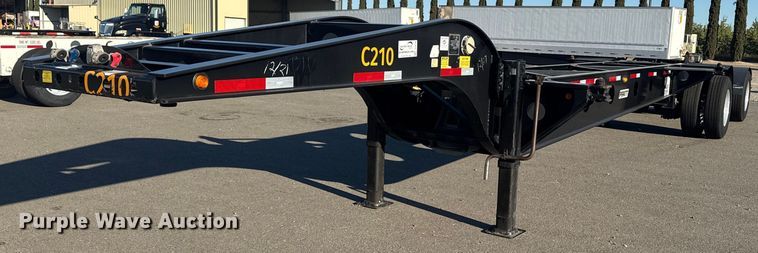 2023 Pratt DC432LS9A-R008 container trailer - DH8702