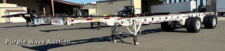 2015 Cheetah container trailer - DH8704