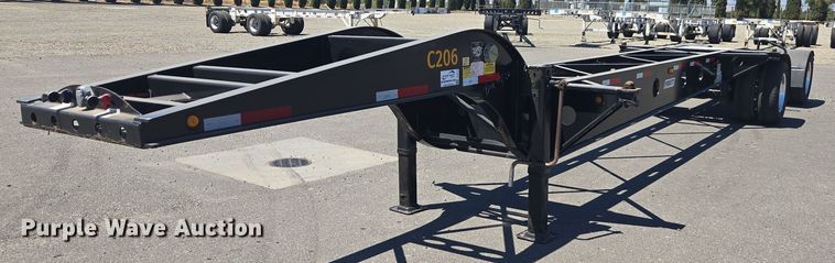 2021 Pratt DC432LS9AL-R018 container trailer - DH8713