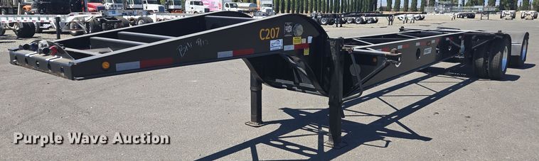 2021 Pratt DC4321S9AL-R018 container trailer - DH8715