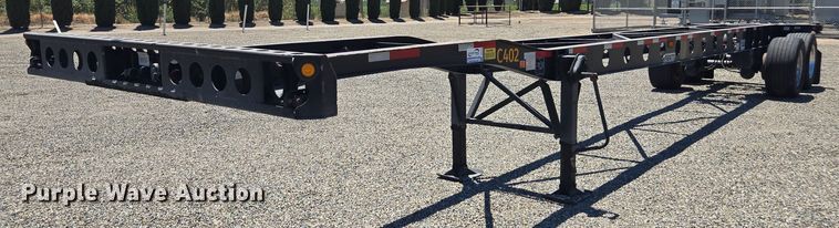2021 Pratt GN412LA-EC-SS-R002 container trailer - DH8723
