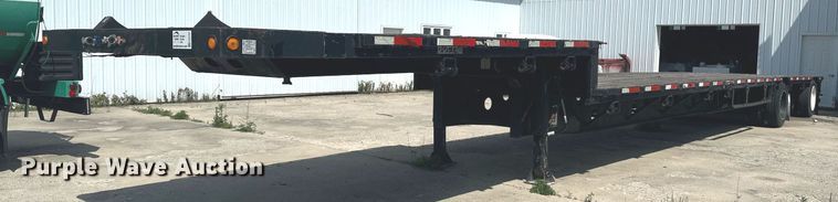 2012 Doonan 532DBEIECDKH drop deck equipment trailer - EB2761
