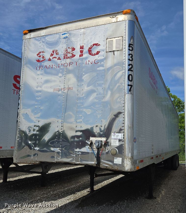 2001 Utility MFG S25 dry van trailer - EC4315