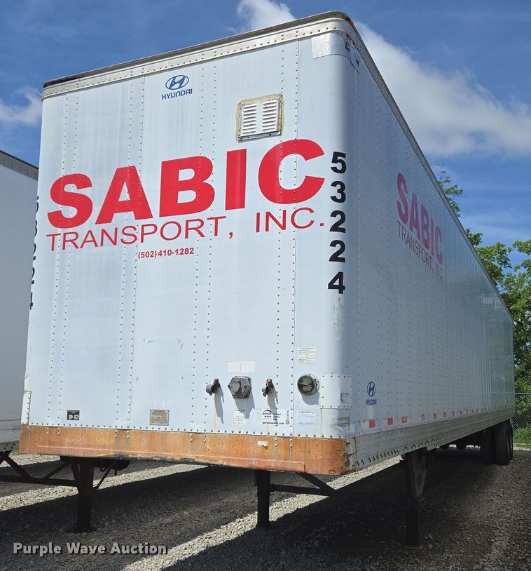 2007 Hyundai Translead Trailers dry van trailer - EC4316