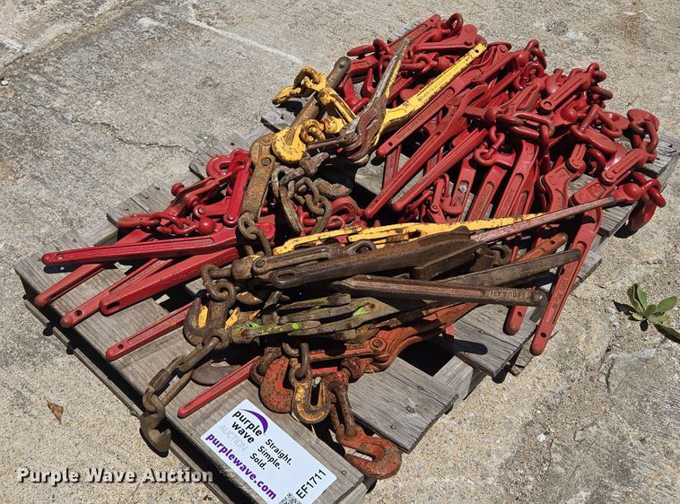 Approximately 28 chain binders - EF1711