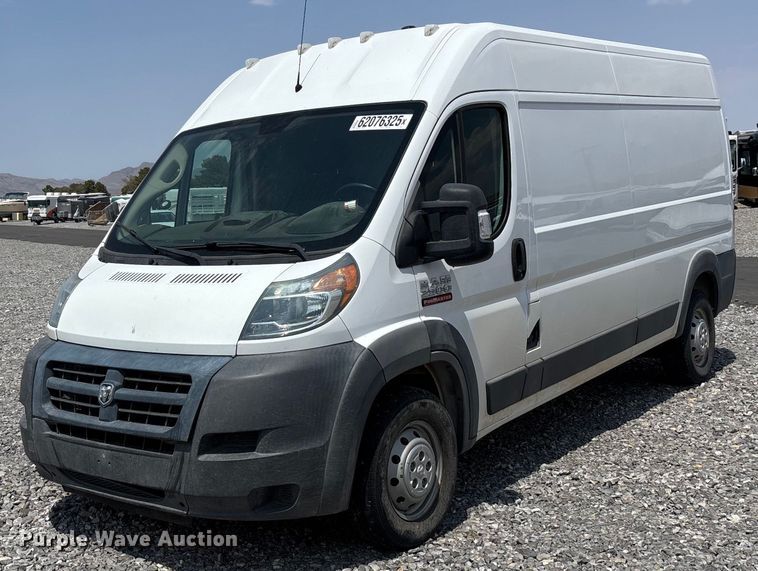 2018 Dodge Ram 2500 Promaster van - YA0671