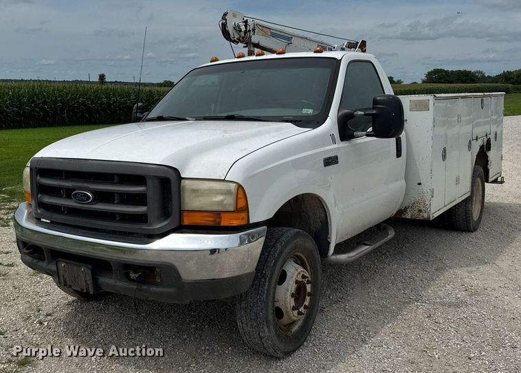 2000 Ford F450 Super Duty  utility / service truck - DJ9661