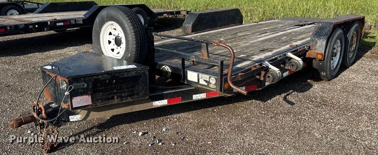 2016 PJ tilt deck equipment trailer - DR2819