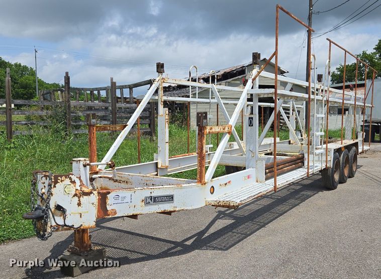2001 Kiefer Industrial  reel trailer - DW7085